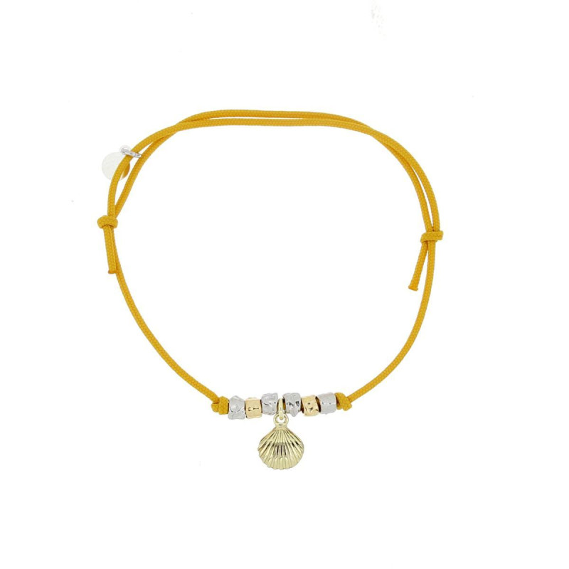 BRACCIALE "MALIBU" CON CONCHIGLIA IN ARGENTO 925