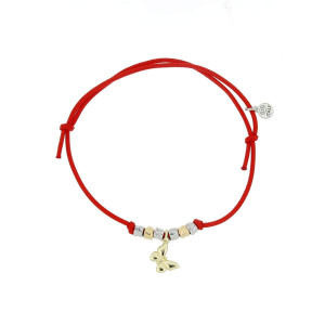 BRACCIALE "MALIBU" CON FARFALLA IN ARGENTO 925