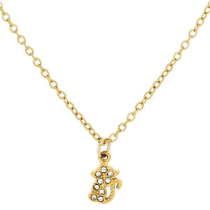 PENDENTE "ADANA" CON GATTO ZIRCONATO IN ACCIAIO