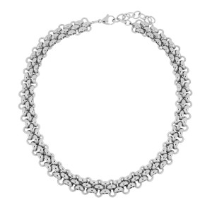 COLLANA "CLIO" IN ACCIAIO