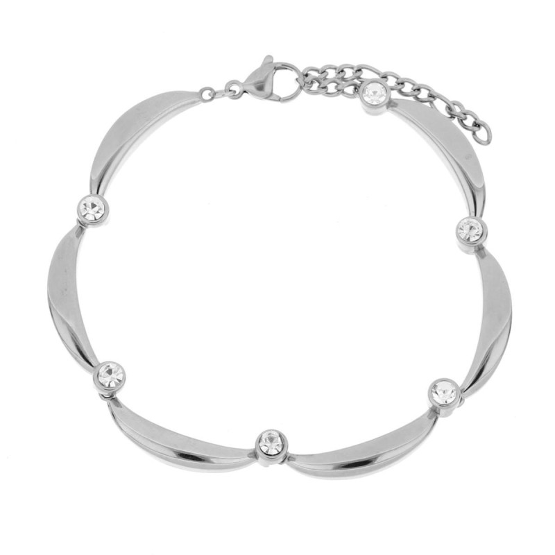 BRACCIALE CLEOPATRA IN ACCIAIO