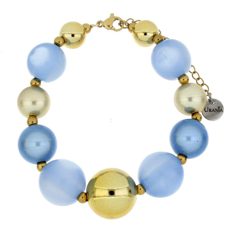 BRACCIALE FLORA CM 16+5 IN ACCIAIO
