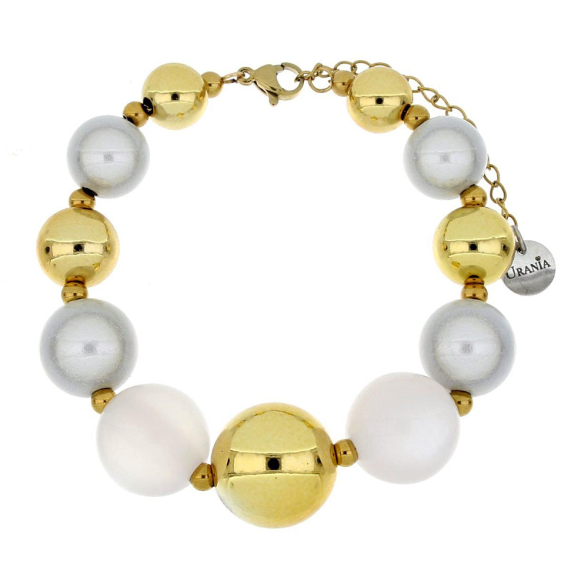 BRACCIALE FLORA CM 16+5 IN ACCIAIO