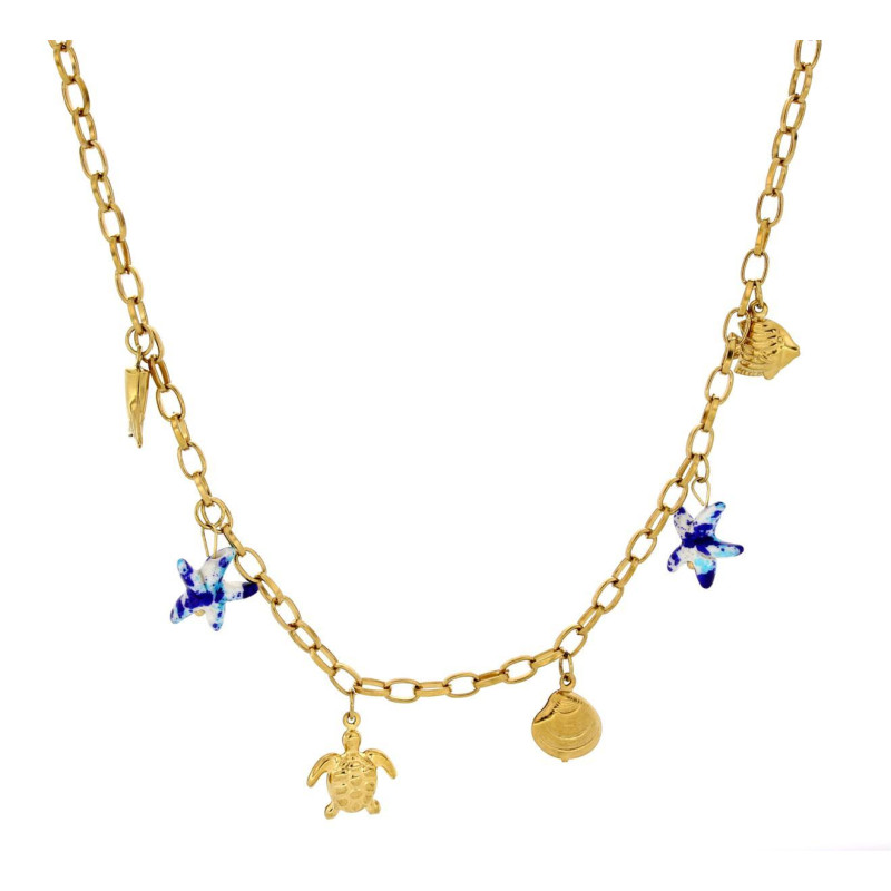 COLLANA CARAIBI IN ACCIAIO