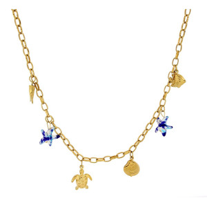 COLLANA CARAIBI IN ACCIAIO