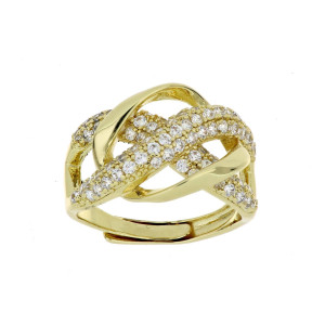 ANELLO "ASTRA" IN OTTONE