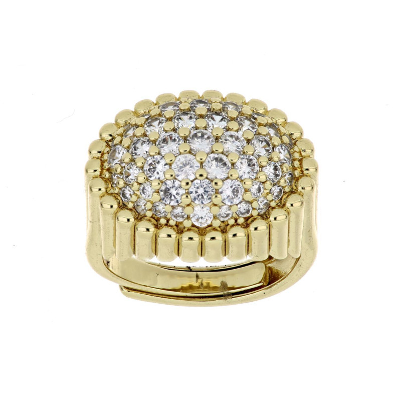 ANELLO "ASTRA" IN OTTONE