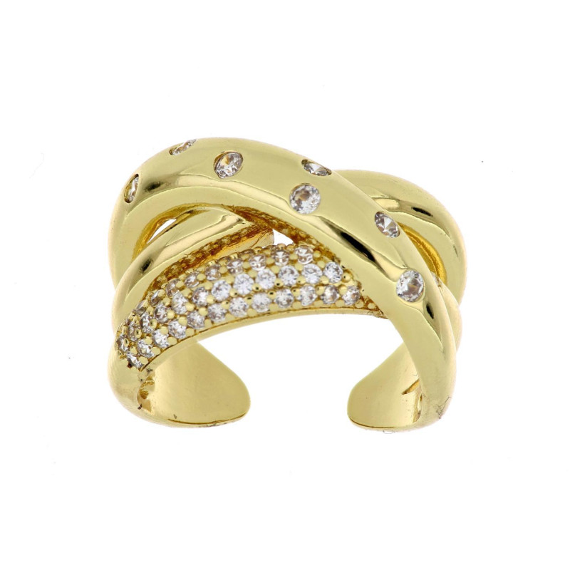 ANELLO "ASTRA" IN OTTONE