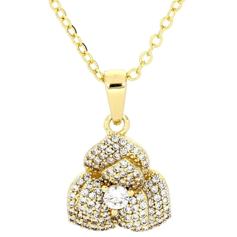 PENDENTE ASTRA MM 13 IN OTTONE