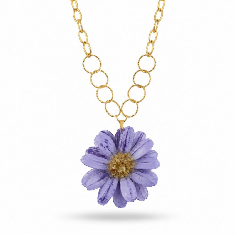 COLLANA PETALI PREZIOSI IN ACCIAIO