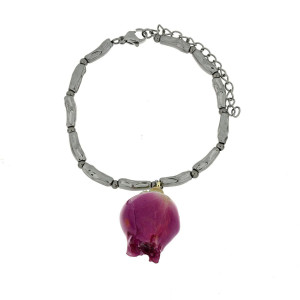 COLLANA PETALI PREZIOSI IN ACCIAIO