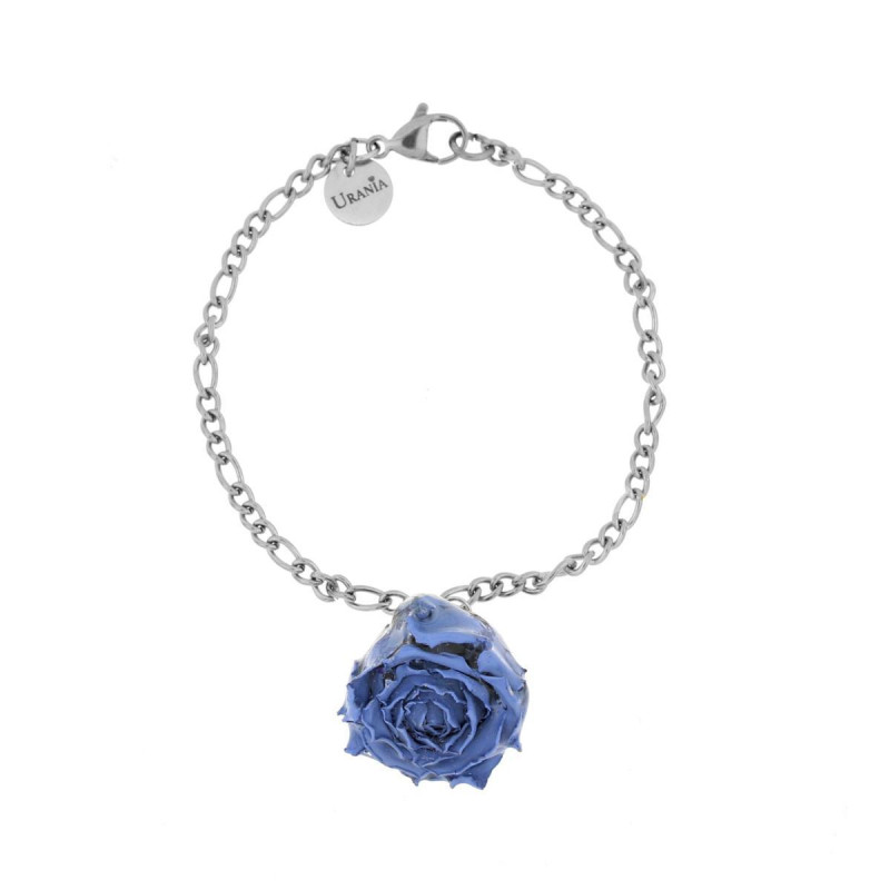 BRACCIALE PETALI PREZIOSI IN ACCIAIO
