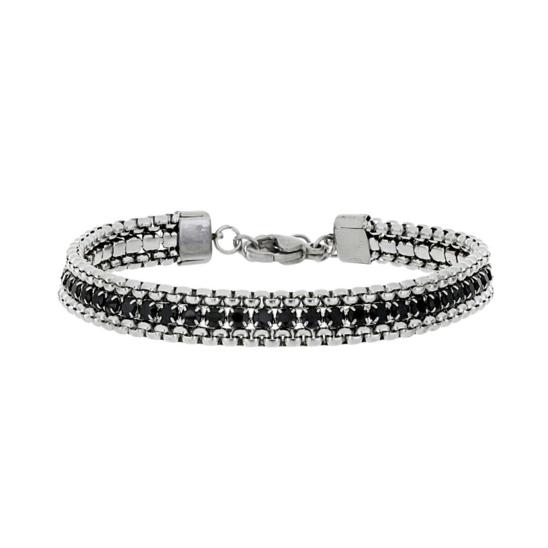 BRACCIALE TENNIS CM 20 IN ACCIAIO