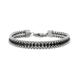 BRACCIALE TENNIS CM 20 IN ACCIAIO