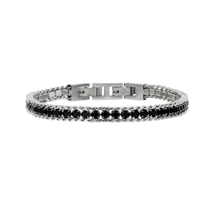 BRACCIALE TENNIS CM 20 IN ACCIAIO
