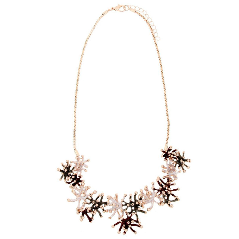 COLLANA ARMONIA CM 45+5 IN OTTONE