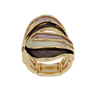 ANELLO ARMONIA MM 25 IN OTTONE