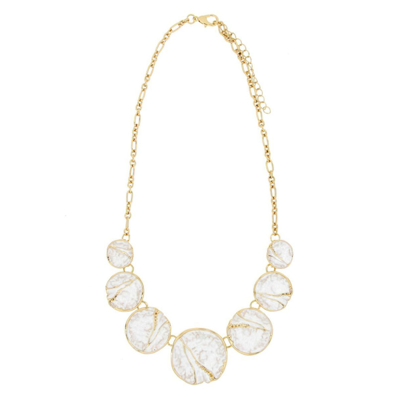COLLANA ARMONIA CM 45+5 IN OTTONE