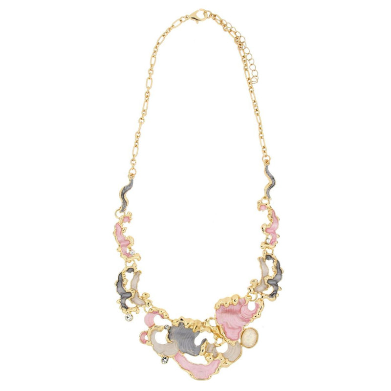 COLLANA ARMONIA CM 42+5 E MM 40 IN OTTONE