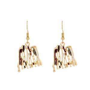 ORECCHINI ARMONIA IN OTTONE