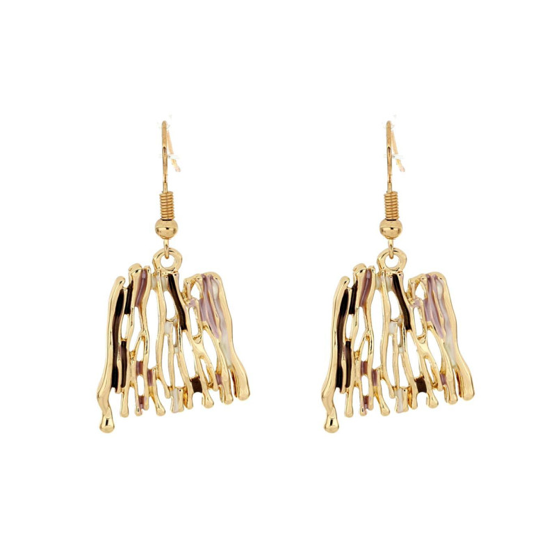 ORECCHINI ARMONIA IN OTTONE