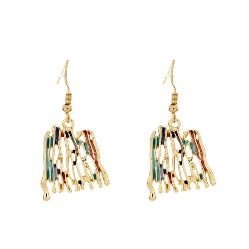 ORECCHINI ARMONIA IN OTTONE