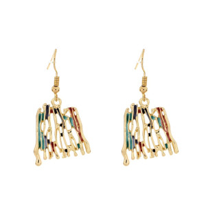 ORECCHINI ARMONIA IN OTTONE