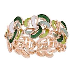 BRACCIALE ARMONIA MM 28 IN OTTONE