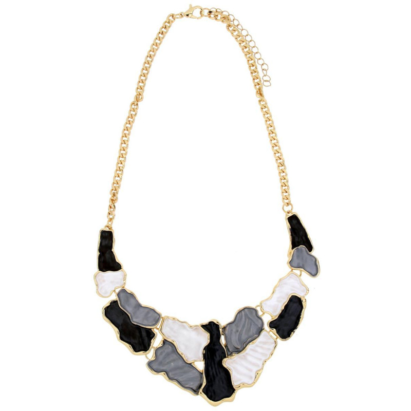 COLLANA ARMONIA CM 40+5 IN OTTONE
