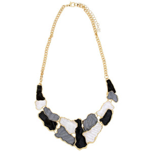 COLLANA ARMONIA CM 40+5 IN OTTONE