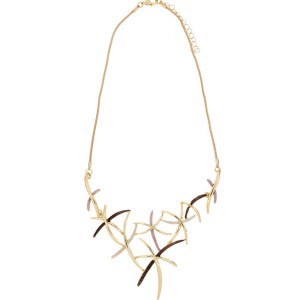 COLLANA ARMONIA CM 45+5 IN OTTONE