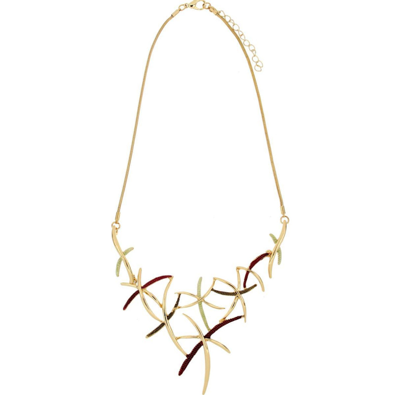 COLLANA ARMONIA CM 45+5 IN OTTONE