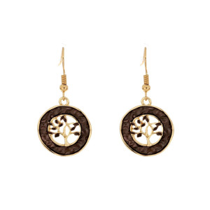 ORECCHINI ARMONIA IN OTTONE