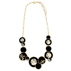 COLLANA ARMONIA CM 40+5 IN OTTONE
