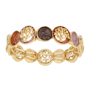 BRACCIALE ARMONIA MM 16 IN OTTONE