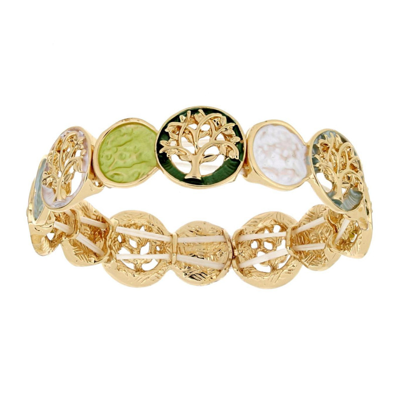 BRACCIALE ARMONIA MM 16 IN OTTONE