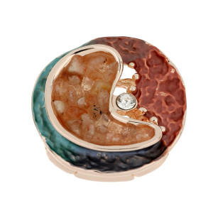 ANELLO ARMONIA MM 28 IN OTTONE