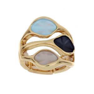 ANELLO ARMONIA MM 26 IN OTTONE