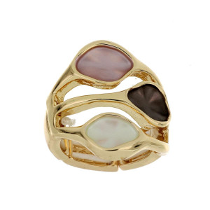 ANELLO ARMONIA MM 26 IN OTTONE