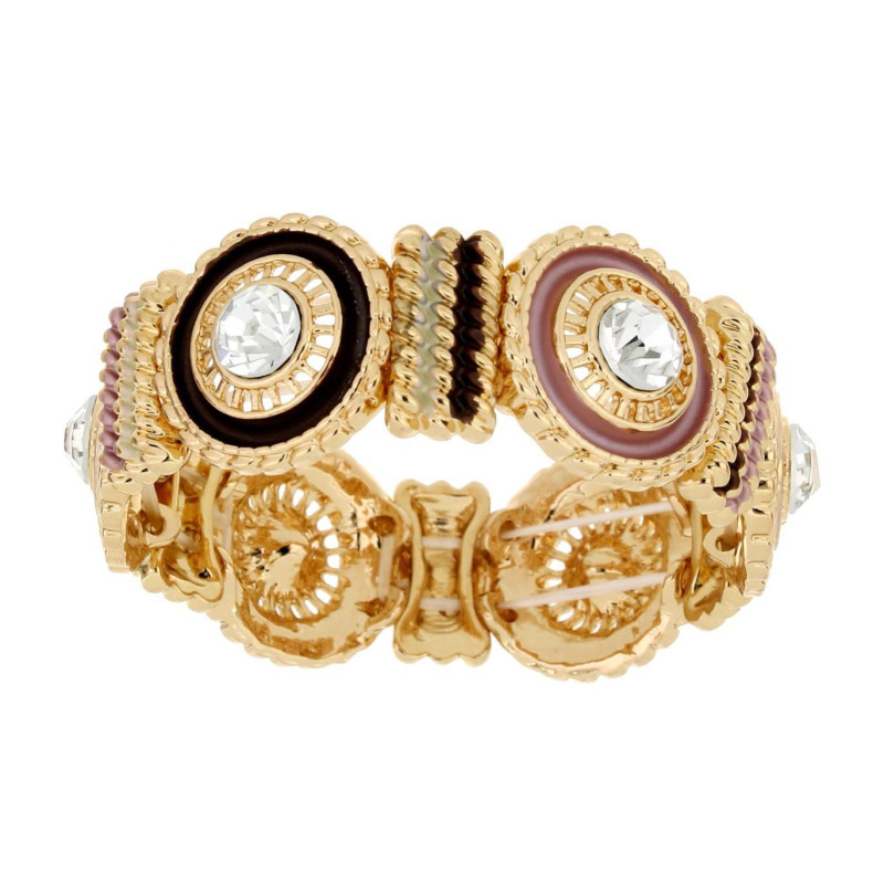 BRACCIALE ARMONIA MM 28 IN OTTONE