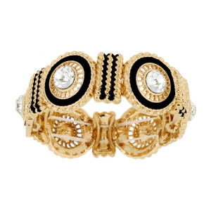 BRACCIALE ARMONIA MM 28 IN OTTONE