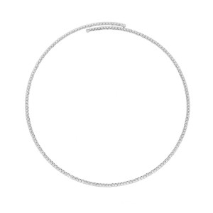 COLLANA ASTRA TENNIS IN OTTONE