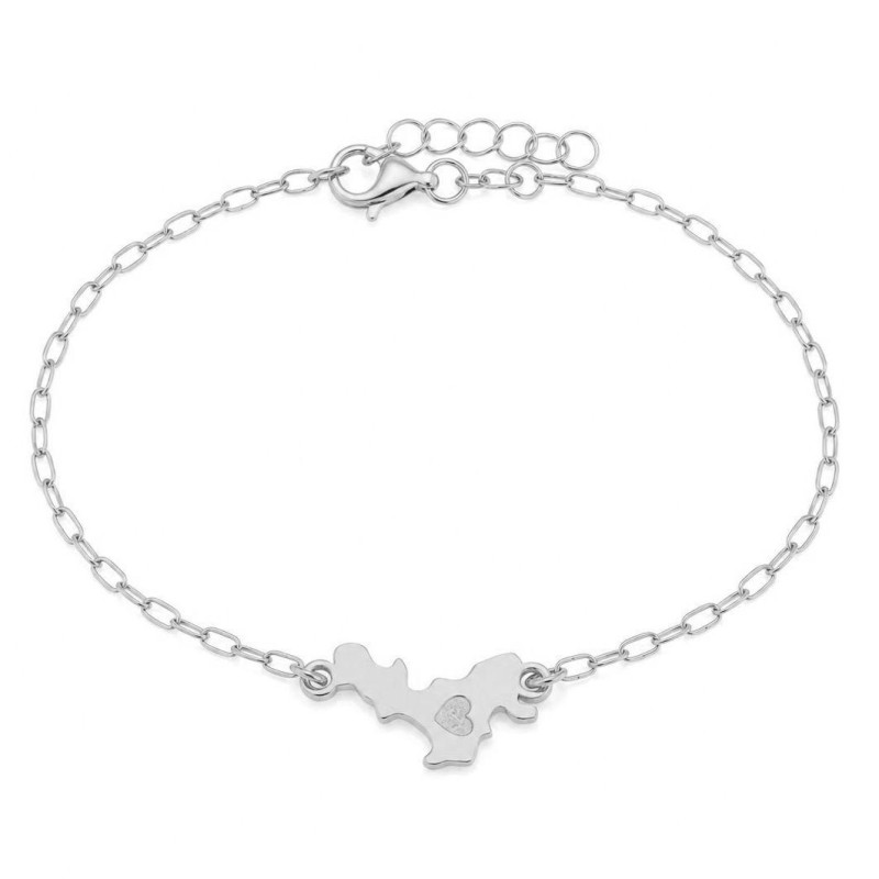 BRACCIALE "CALABRIA" CM 16 IN ARGENTO 925