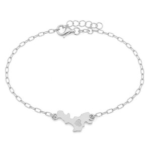 BRACCIALE "CALABRIA" CM 16 IN ARGENTO 925