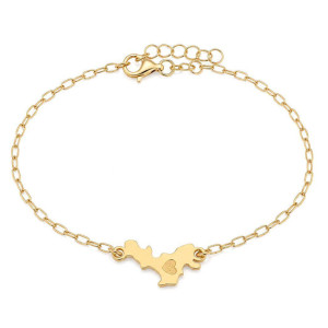 BRACCIALE "CALABRIA" CM 16 IN ARGENTO 925