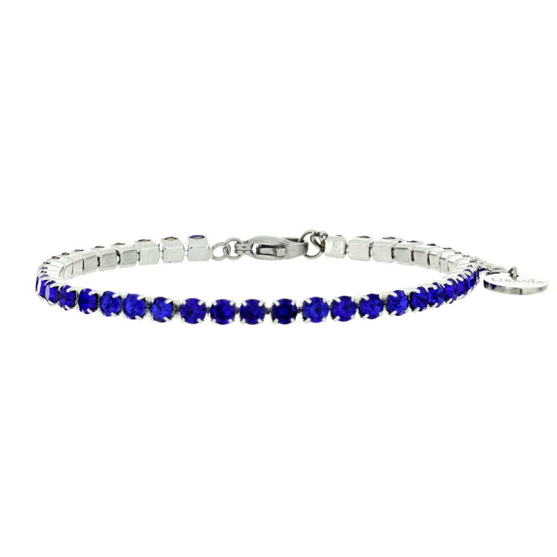 BRACCIALE TENNIS CM 17+5 E MM 3 IN ACCIAIO