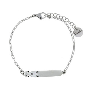 BRACCIALE BABY CM 16+3 IN ACCIAIO