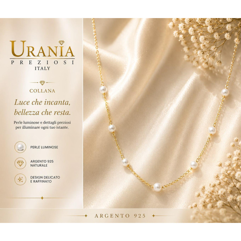 COLLANA ECLAT IN ARGENTO 43+4 CM P 5MM