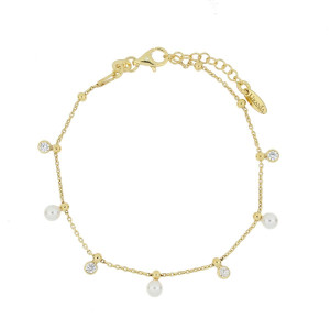 BRACCIALE ECLAT IN ARGENTO 16+2 CM P 4MM