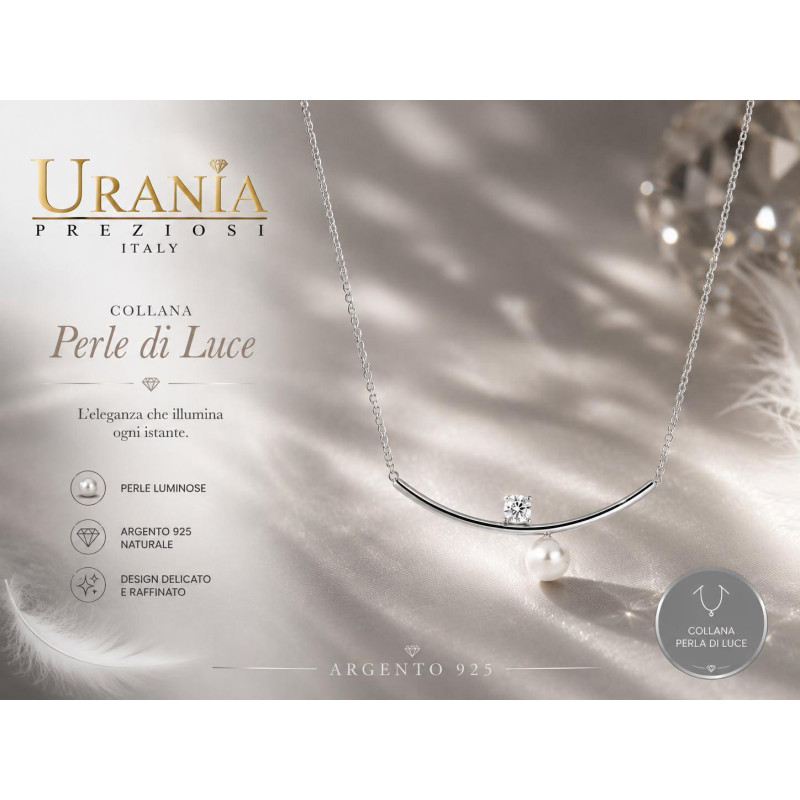 COLLANA ECLAT IN ARGENTO 40+5 CM P 6MM